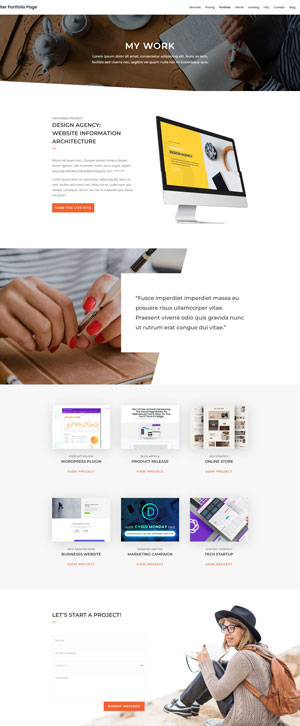 Design Agency Layout
